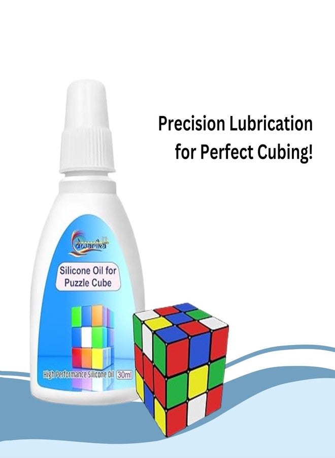 Dwarika Silicone Oil Lubricant for Rubiks Cube Puzzle Cube Reduce Friction Rubik's Cube 30ml - Image 5